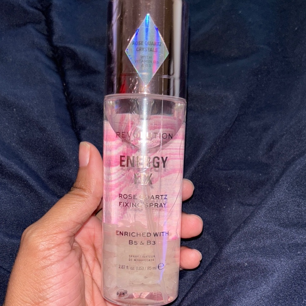 Revolution Pink Setting Spray Makeup Essential